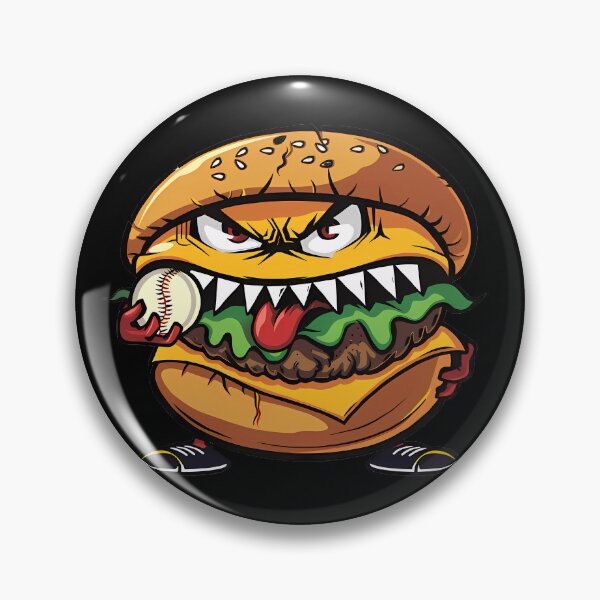 Item preview, “Burger Attack!” designed and sold by Art-Vortex-fr.