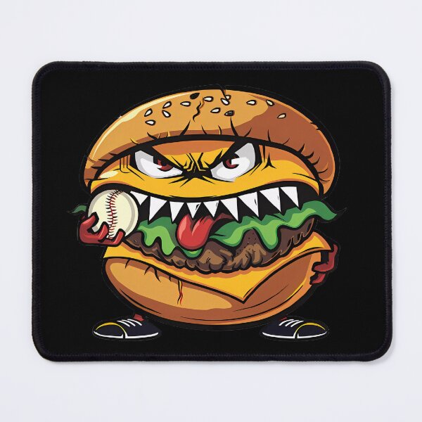 Item preview, “Burger Attack!” designed and sold by Art-Vortex-fr.