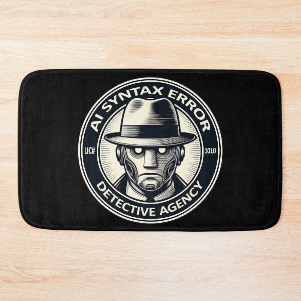 Item preview, AI Syntax Error Detective Agency Sleuths Uncover Code Clues designed and sold by SportsT-Shirts.