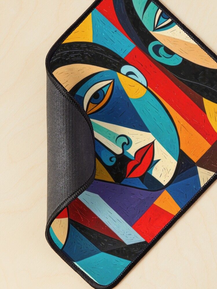 Thumbnail 2 of 5, Mouse Pad, Abstract Human no2 designed and sold by RivenWaters.