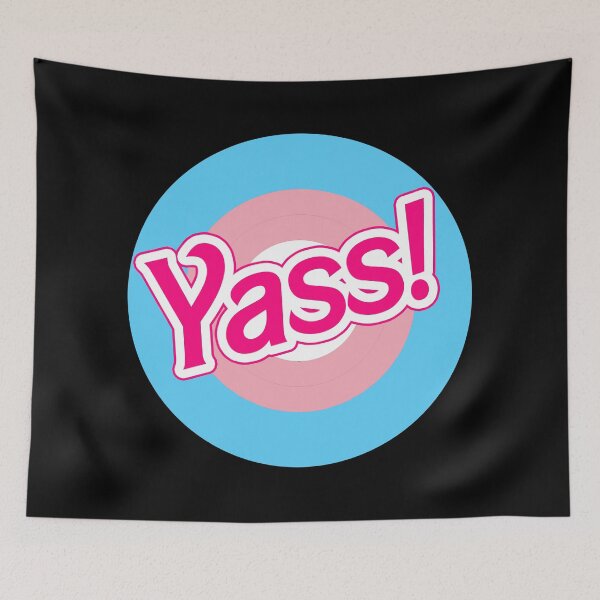 Artikelvorschau, Yass - Trans-Flaggen-Zielscheibe - Trans-Flaggen-Bullseye entworfen und verkauft von Thelittlelord.