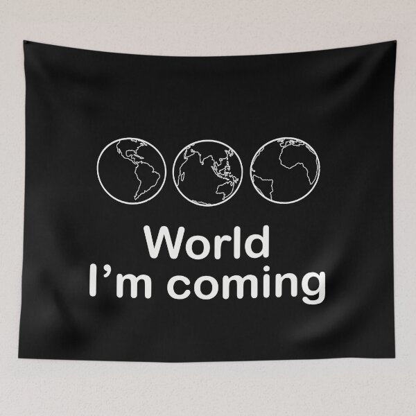 Item preview, World I Am Coming Now designed and sold by Fransyn.