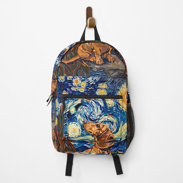 Item preview, Starry Night Dachshund Van Gogh Dog designed and sold by Vangoholic.