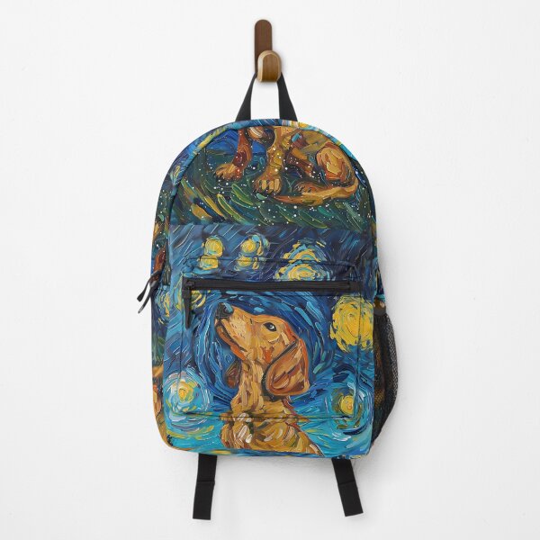 Item preview, Starry Night Dachshund Van Gogh Dog designed and sold by Vangoholic.