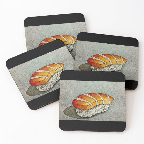 Item preview, Salmon nigiri designed and sold by ImitationArt.