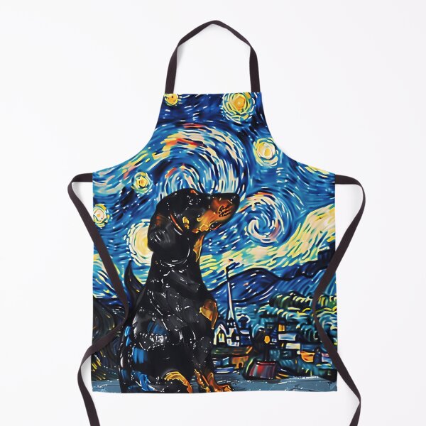 Item preview, Copy of Starry Night Dachshund Van Gogh Dog designed and sold by Vangoholic.