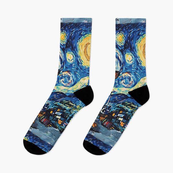 Item preview, Copy of Starry Night Dachshund Van Gogh Dog designed and sold by Vangoholic.