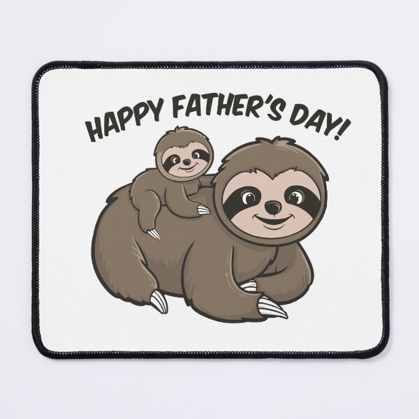 Item preview, Happy Father's Day! Sloth with Child designed and sold by JoraArt.
