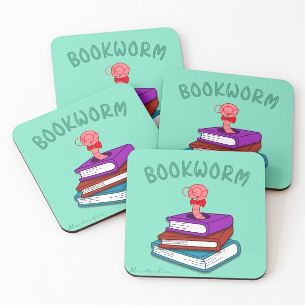 Item preview, Bookworm designed and sold by Mustachio-Draws.