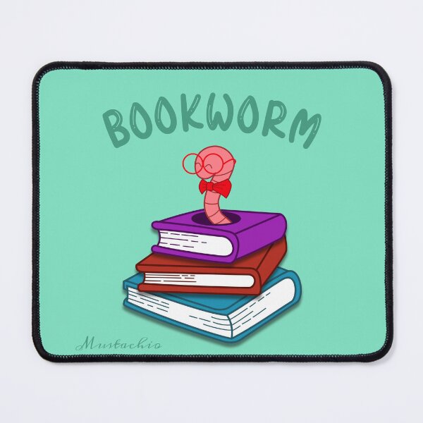 Item preview, Bookworm designed and sold by Mustachio-Draws.