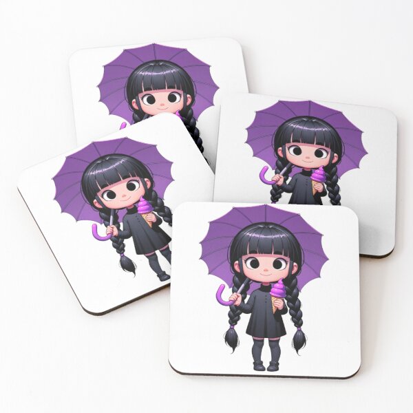 Item preview, Dark Delights | Wednesday’s Sweet Twist I WA Fan Art designed and sold by PedroStyle.