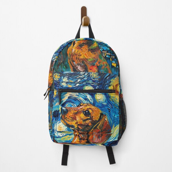 Item preview, Starry Night Dachshund Van Gogh Dog designed and sold by Vangoholic.
