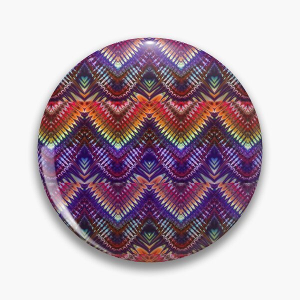 Item preview, Earthy Tie Dye Diamonds warm colors trippy psychedelic indigenous art designed and sold by AuroraXGreen.