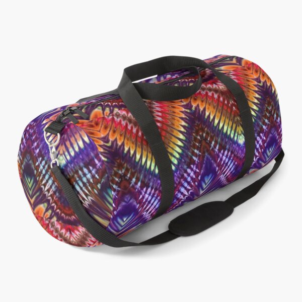 Item preview, Earthy Tie Dye Diamonds warm colors trippy psychedelic indigenous art designed and sold by AuroraXGreen.