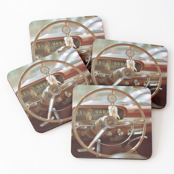 Item preview, the interior of a vintage car designed and sold by Love-Light-Bite.