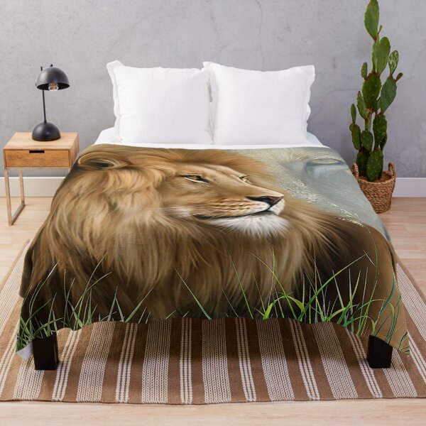 Artikelvorschau, Lions Stimme des Höheren Selbst entworfen und verkauft von MoodyMuseArt.