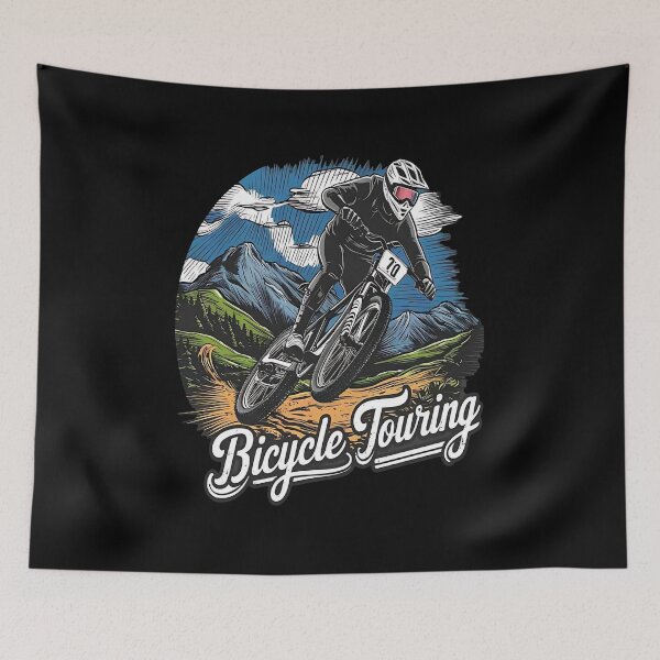 Item preview, Bicycle touring - cycle touring - Beach biking - Biking summer - Dirt biking designed and sold by JansenGS.