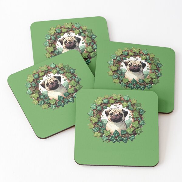 Item preview, Pug de hiedra designed and sold by FrictionMaxxing.