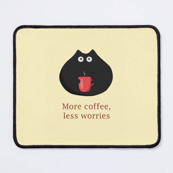 Item preview, More coffee, les worries designed and sold by alexiia54.