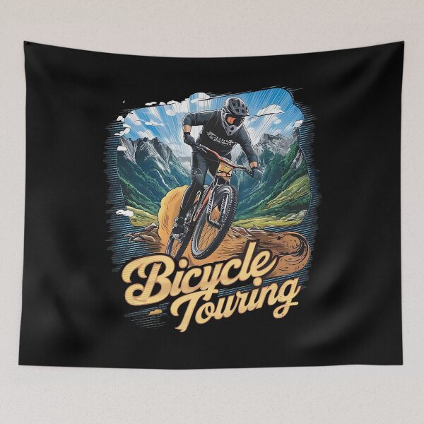 Item preview, Bicycle touring - cycle touring - Beach biking - Biking summer - Dirt biking designed and sold by JansenGS.
