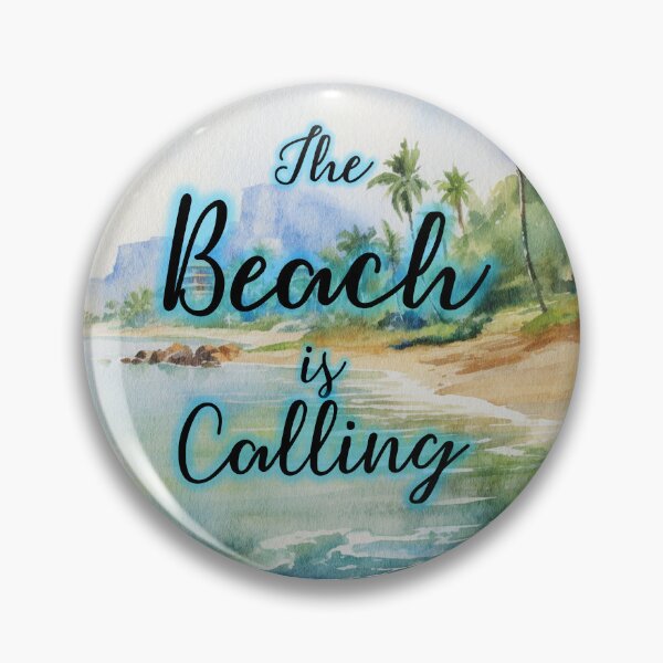 Item preview, The Beach is Calling Watercolor designed and sold by Lori Winslow Designs.