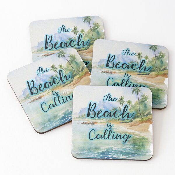 Item preview, The Beach is Calling Watercolor designed and sold by Lori Winslow Designs.