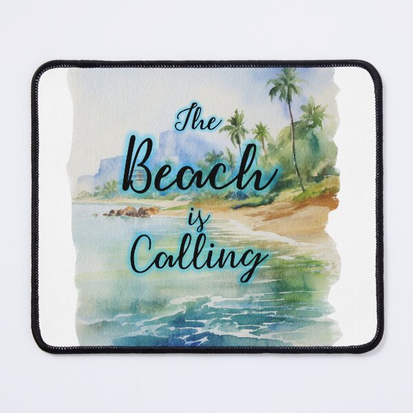 Item preview, The Beach is Calling Watercolor designed and sold by Lori Winslow Designs.