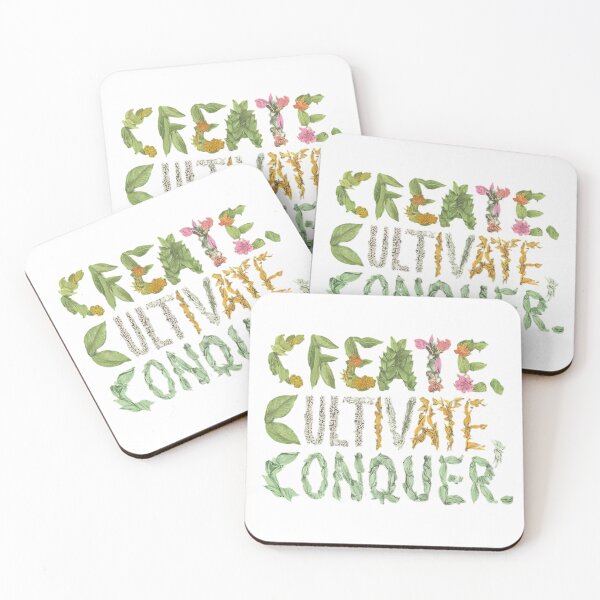 Item preview, Create, Cultivate, Conquer designed and sold by artistmagicshop.