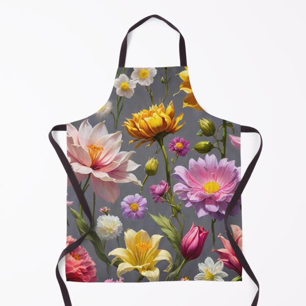 Item preview, Cute pastel color flowers collage, floral pattern design. designed and sold by HAKKI ARSLAN.