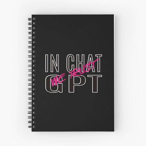 Item preview, In Chat GPT We Trust designed and sold by CozyLightsStore.