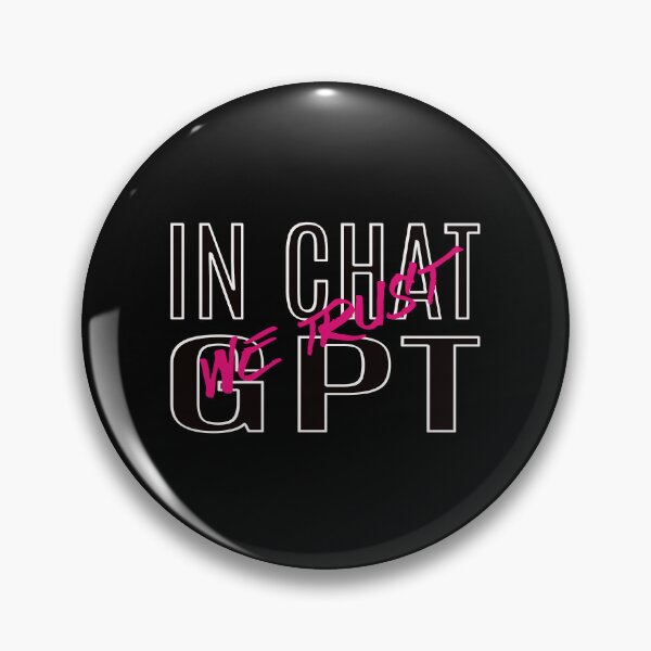 Artikelvorschau, Wir vertrauen auf Chat GPT entworfen und verkauft von CozyLightsStore.