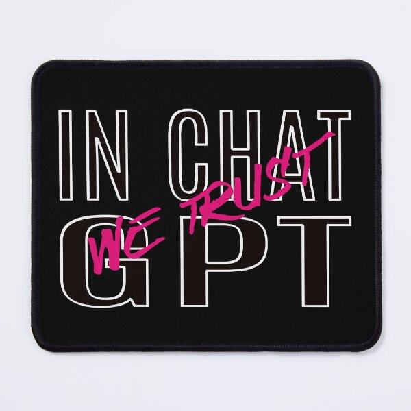 Item preview, In Chat GPT We Trust designed and sold by CozyLightsStore.