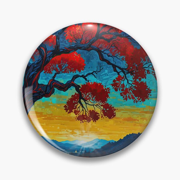 Item preview, Red Tree No1 designed and sold by Glenburn Graphics.