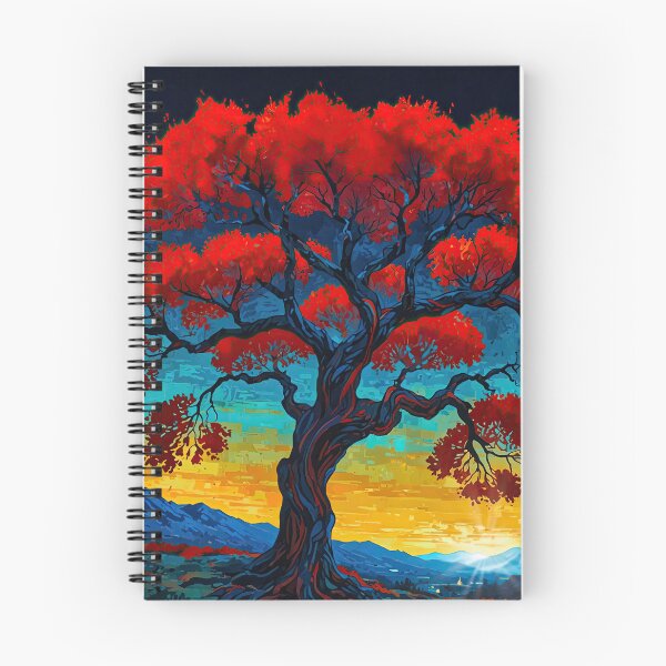 Item preview, Red Tree No1 designed and sold by Glenburn Graphics.