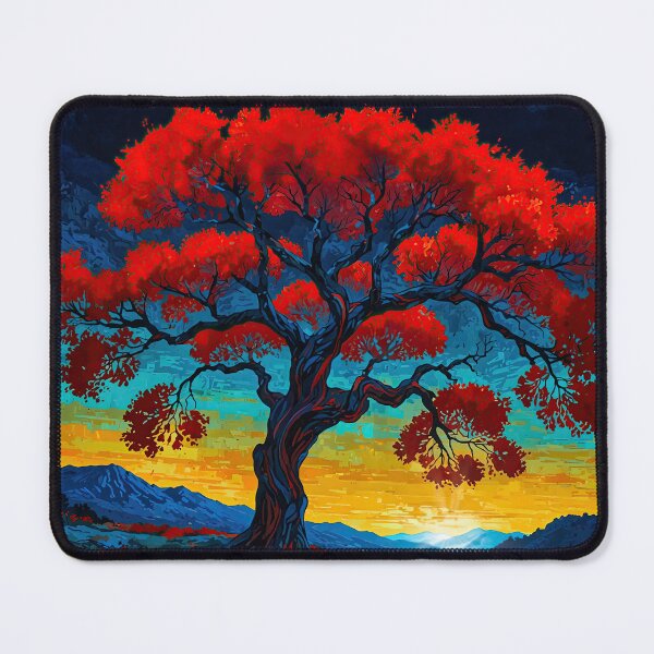 Item preview, Red Tree No1 designed and sold by Glenburn Graphics.