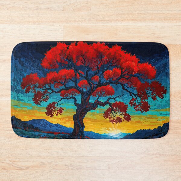 Item preview, Red Tree No1 designed and sold by Glenburn Graphics.
