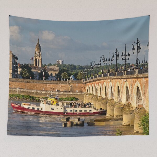 Item preview, Bordeaux Cityscape River Garonne designed and sold by Martyn R Arnold Fine Art Nature & Landscape Photography.