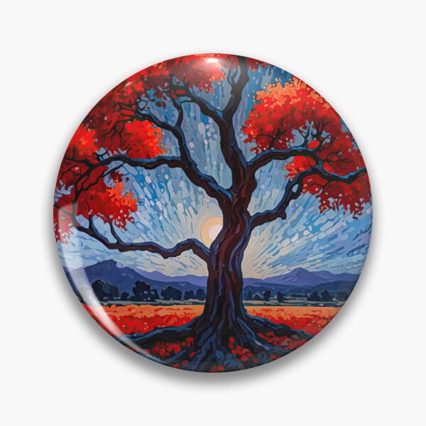 Item preview, Red Tree No2 designed and sold by Glenburn Graphics.