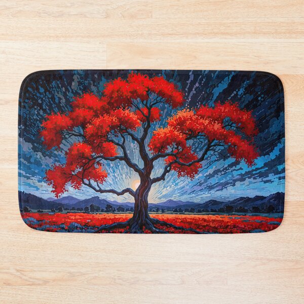 Item preview, Red Tree No2 designed and sold by Glenburn Graphics.