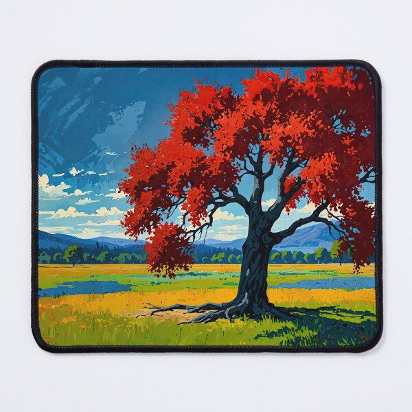 Item preview, Red Tree No3 designed and sold by Glenburn Graphics.