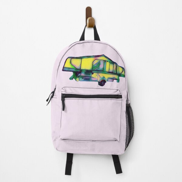 Item preview, Folding Caravan Splash of Yellow, Green and Purple designed and sold by BeccaAelishe.