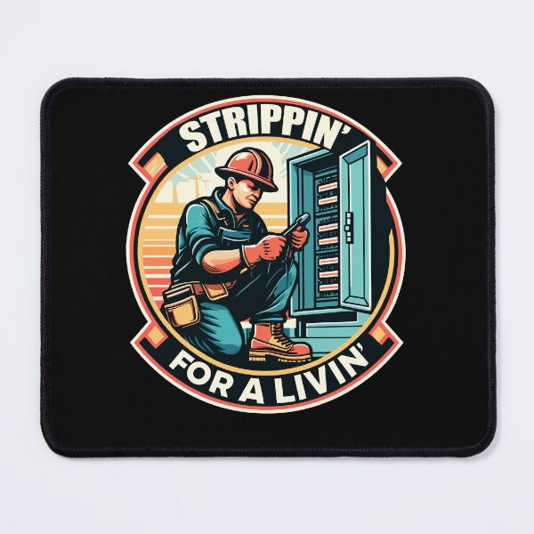 Item preview, Stripping For A Living Powerline Electricians Electrical designed and sold by Dressed For Duty.