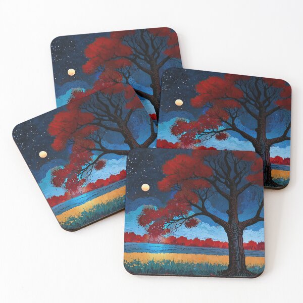 Item preview, Red Tree No4 designed and sold by Glenburn Graphics.