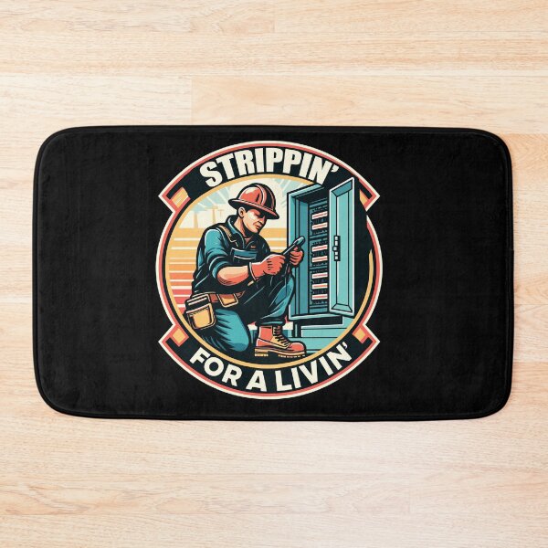Item preview, Stripping For A Living Powerline Electricians Electrical designed and sold by Dressed For  Duty.
