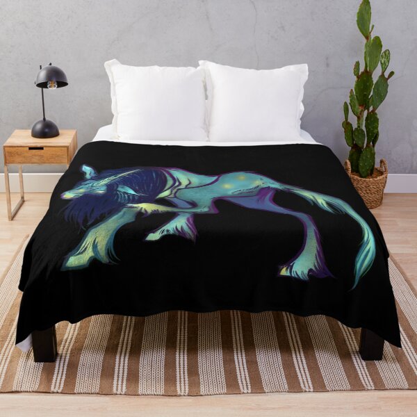 Item preview, glowing swamp kelpie unicorn scratching its ear  designed and sold by CaptainRingtail.