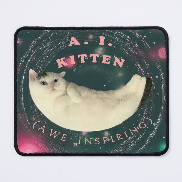 Item preview, Awe Inspiring Kitten designed and sold by TheCatInTheBack.