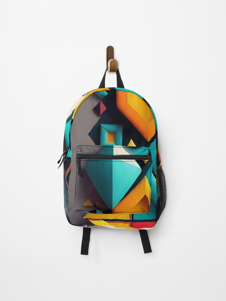 Thumbnail 1 of 3, Backpack, Beautiful Colorful Abstract designed and sold by Dheerajarts24.