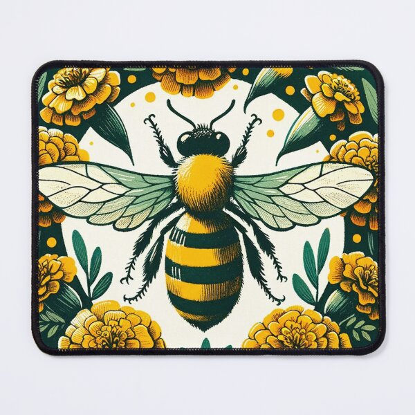 Item preview, Marigold Honeybee designed and sold by FrictionMaxxing.