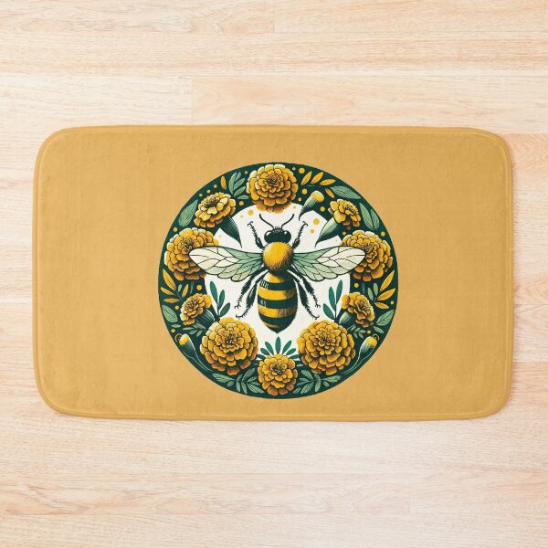 Item preview, Marigold Honeybee designed and sold by FrictionMaxxing.