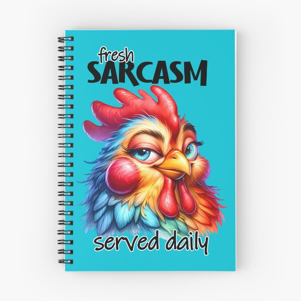 Artikelvorschau, Sarkastisches Huhn entworfen und verkauft von Smarted.
